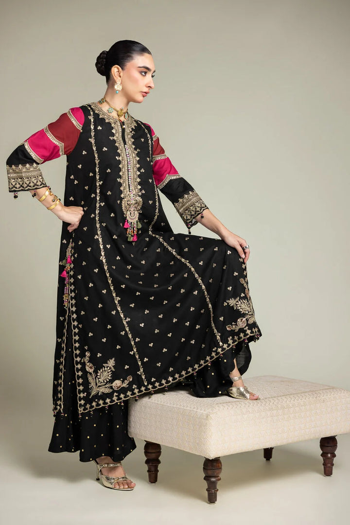 Embroidered | Raw Silk 2-Piece Set