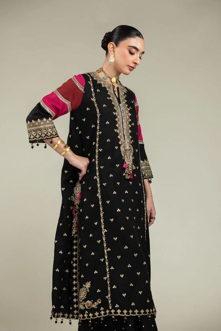 Embroidered | Raw Silk 2-Piece Set