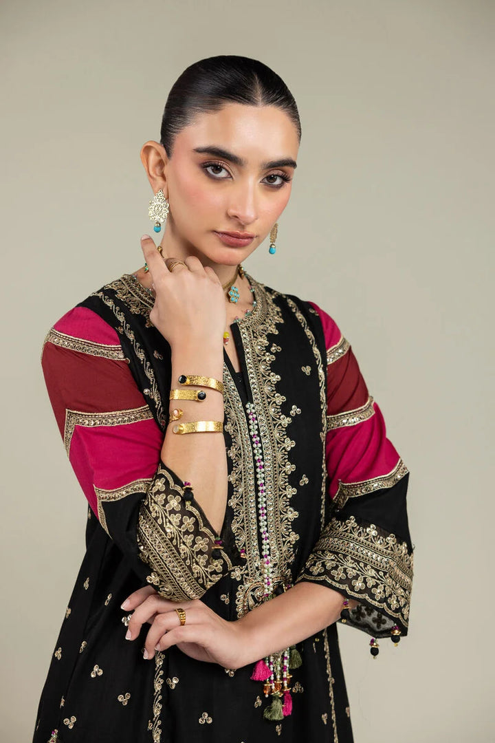Embroidered | Raw Silk 2-Piece Set