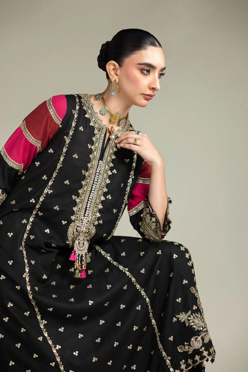 Embroidered | Raw Silk 2-Piece Set