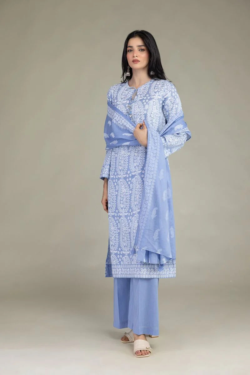 Lawn 3-Piece Tailored