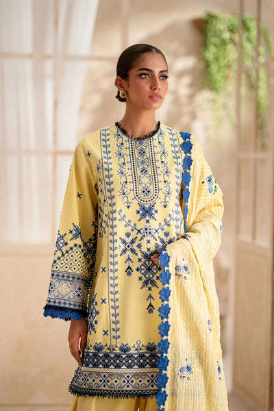 EMBROIDERED LAWN SUIT