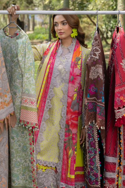 3-PC Embroidered Lawn