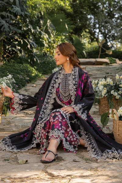 3-PC Embroidered Lawn