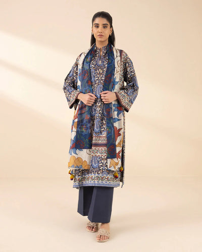 3 Piece - Embroidered Lawn Suit