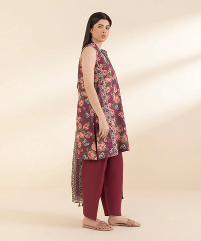 3 Piece - Printed Lawn Suit