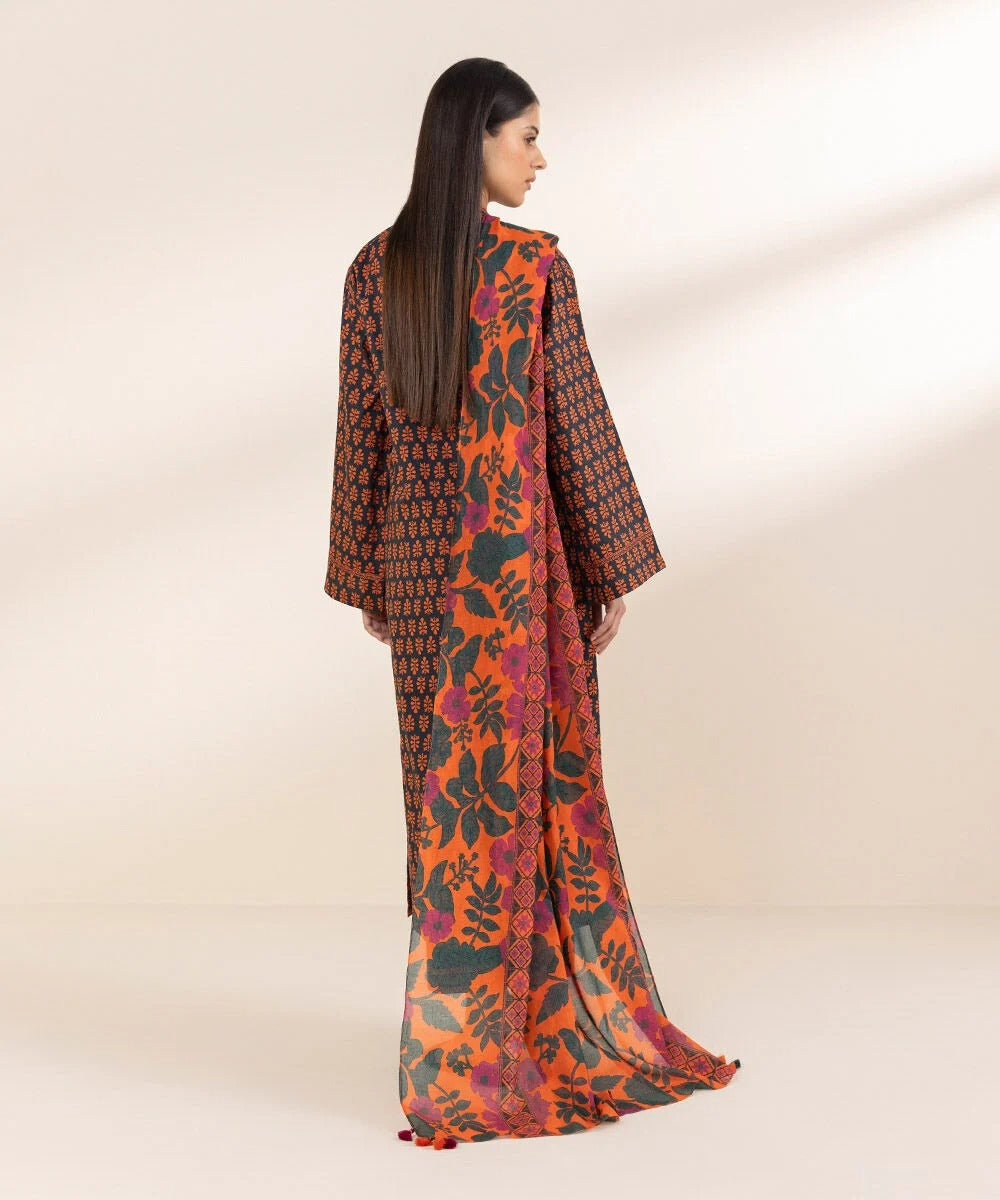 2 Piece - Printed Lawn Suit