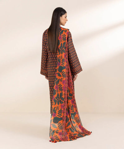 2 Piece - Printed Lawn Suit