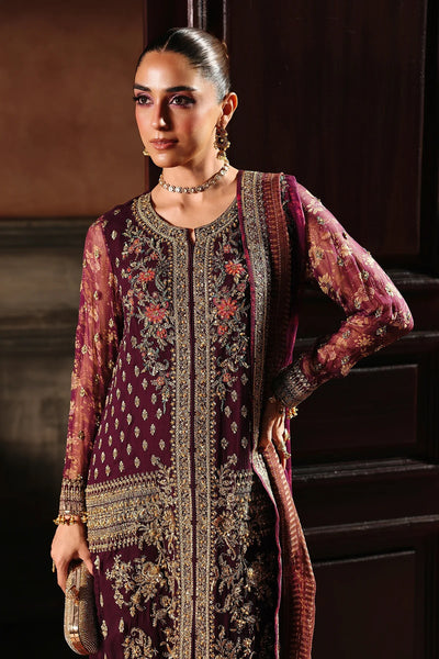 4-PC Charizma Unstitched Luxury Collection