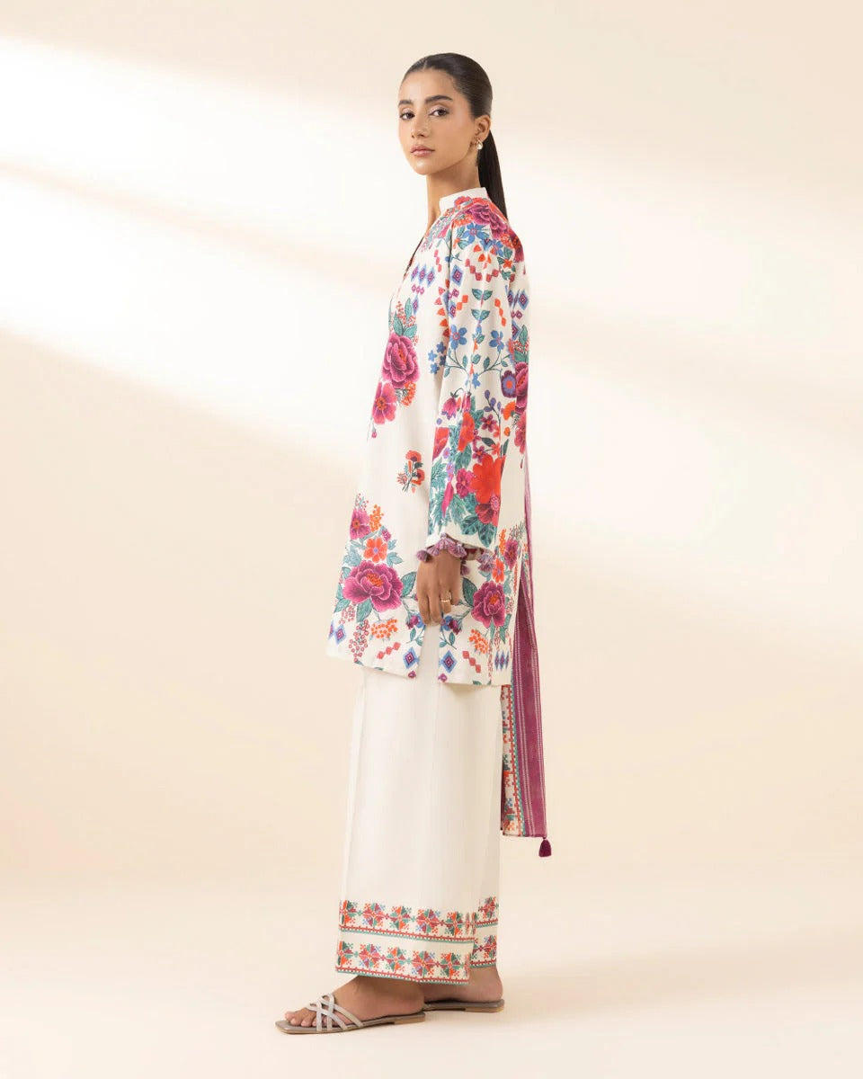 3 Piece - Embroidered Lawn Suit