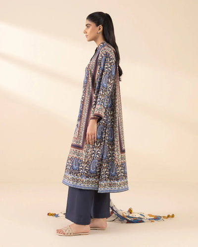 3 Piece - Embroidered Lawn Suit