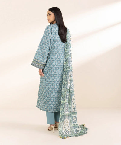 3 Piece - Printed Lawn Suit