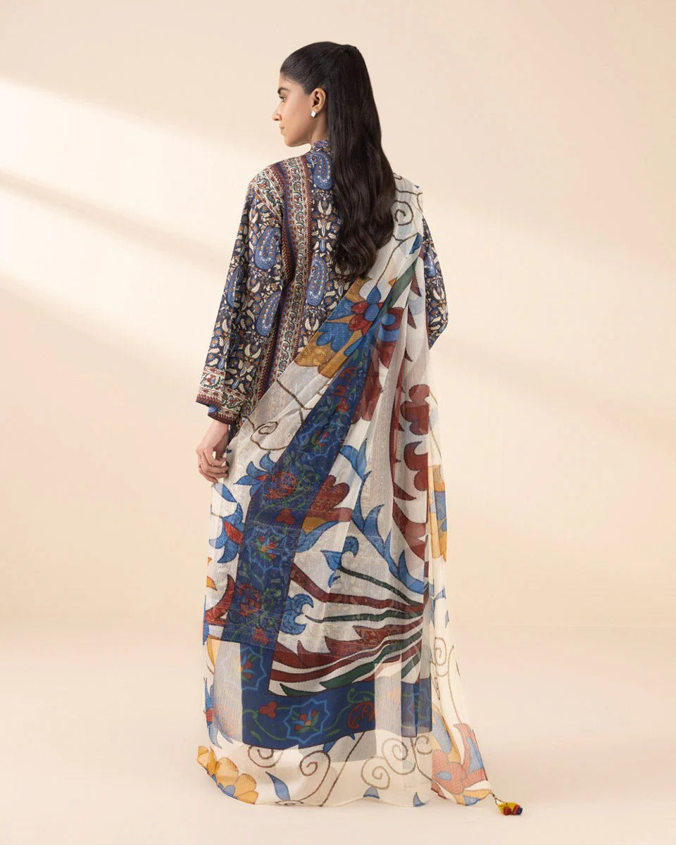 3 Piece - Embroidered Lawn Suit
