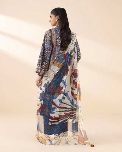 3 Piece - Embroidered Lawn Suit