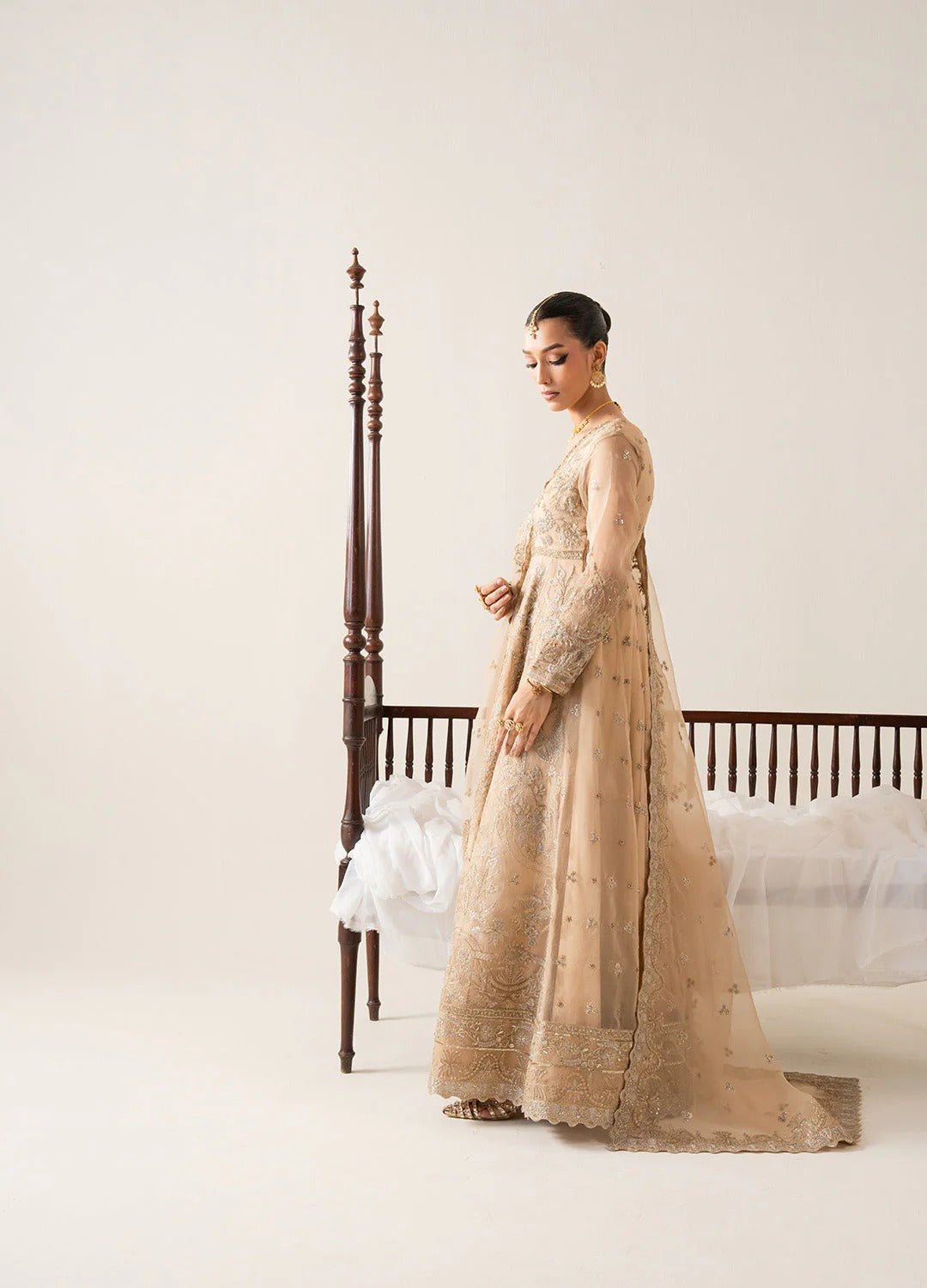 Freesia Zaib Embroirdered Chiffon
