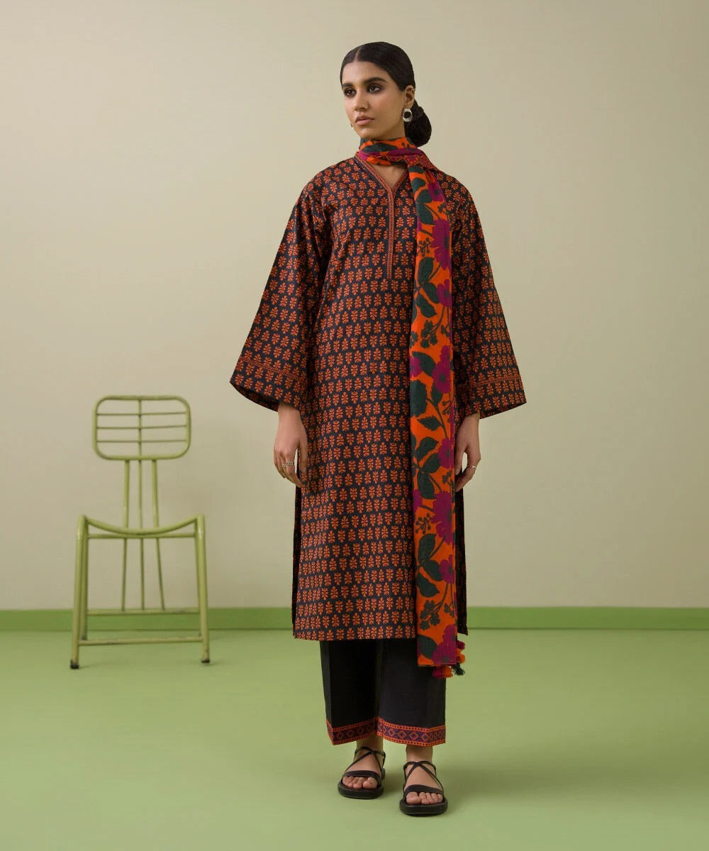 2 Piece - Printed Lawn Suit