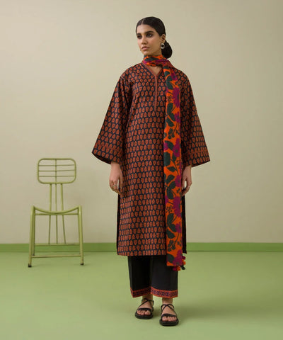 2 Piece - Printed Lawn Suit