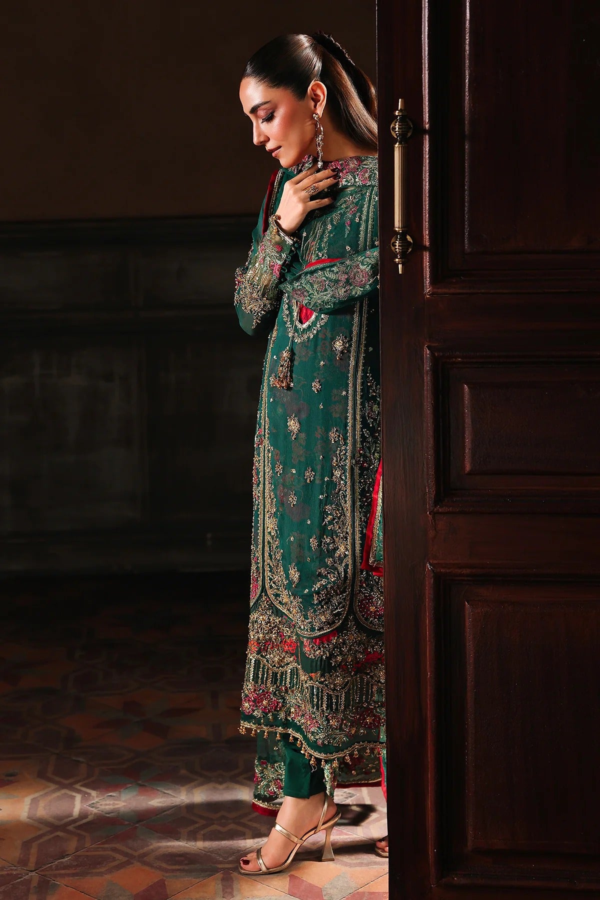 4-PC Charizma Unstitched Luxury Collection
