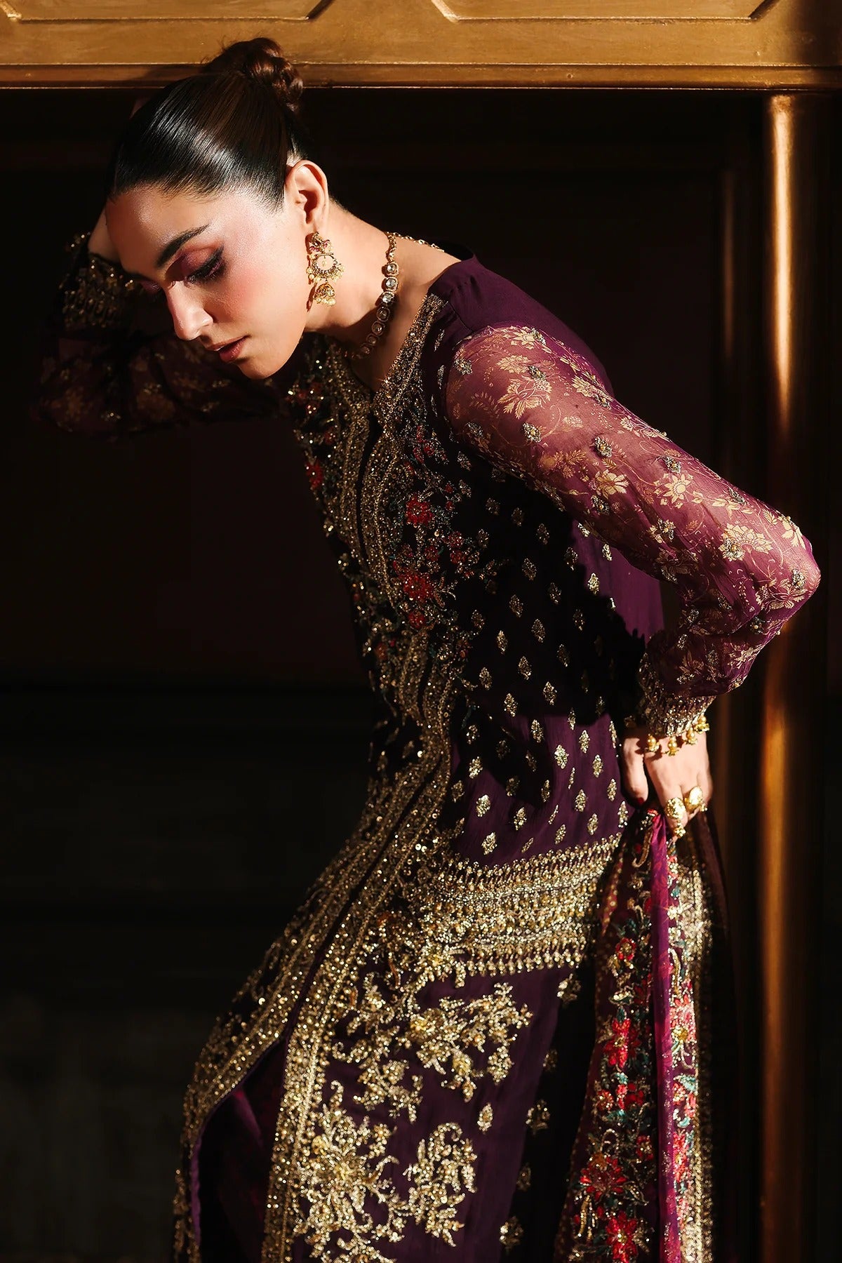 4-PC Charizma Unstitched Luxury Collection