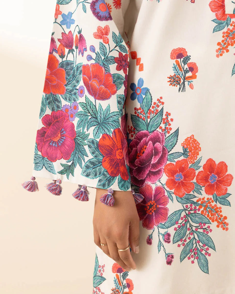 3 Piece - Embroidered Lawn Suit