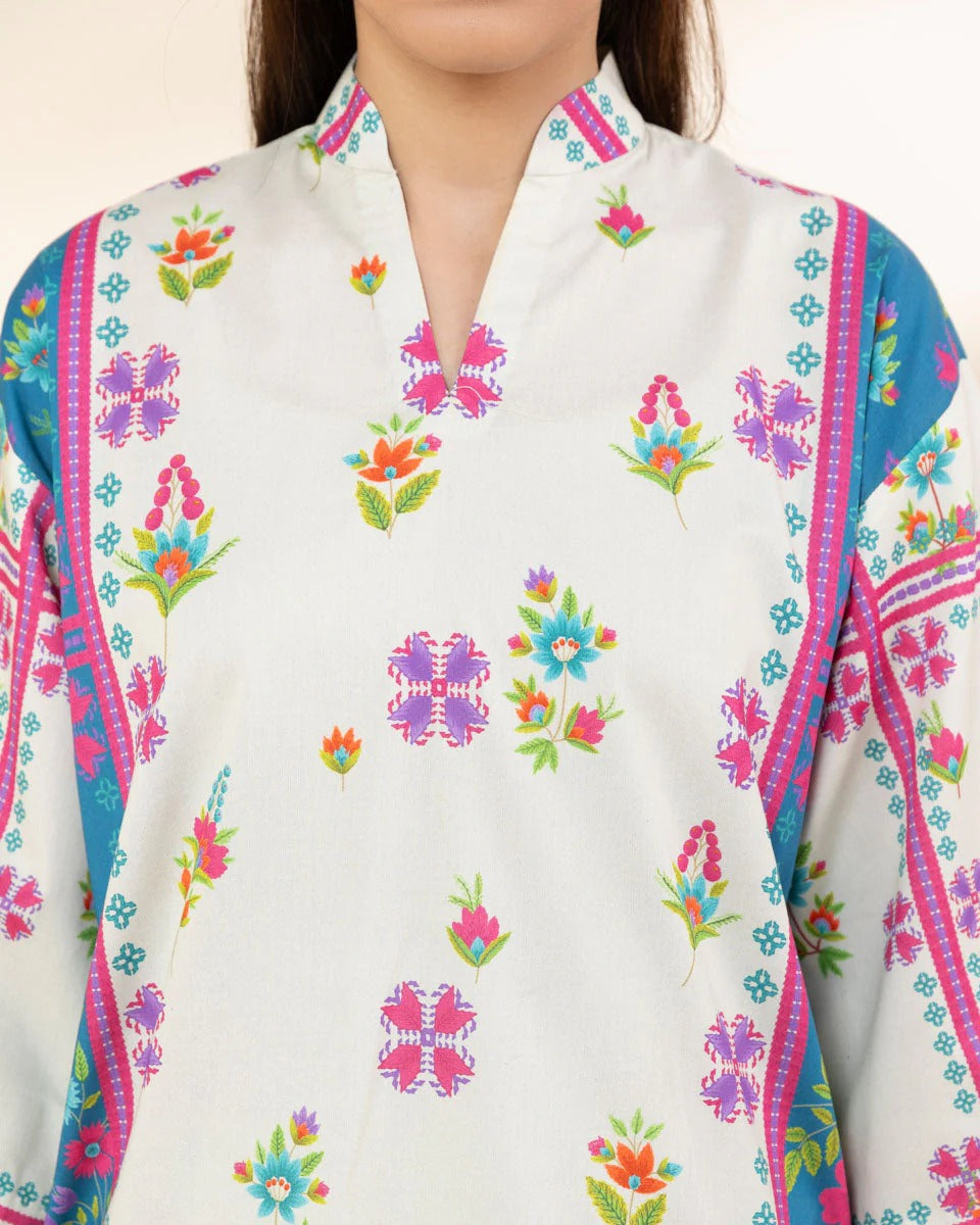 3 Piece - Embroidered Lawn Suit