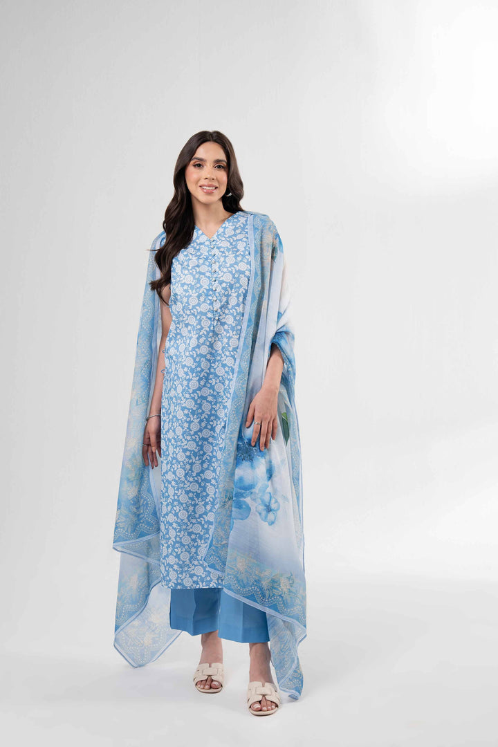 3 Piece - Digital Printed Suit