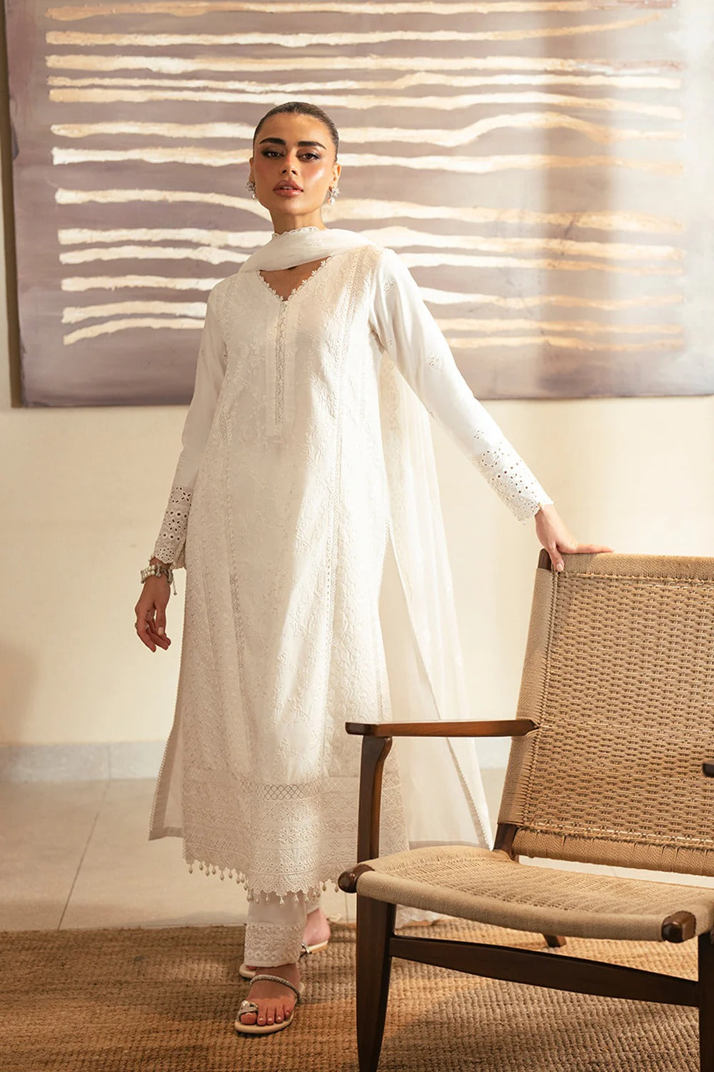Embroidered Lawn