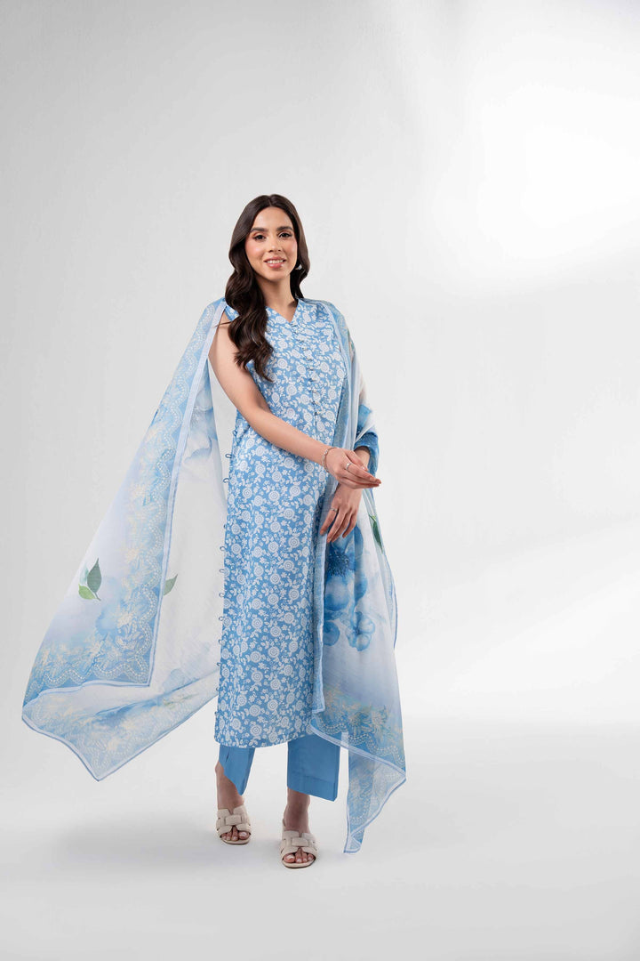 3 Piece - Digital Printed Suit