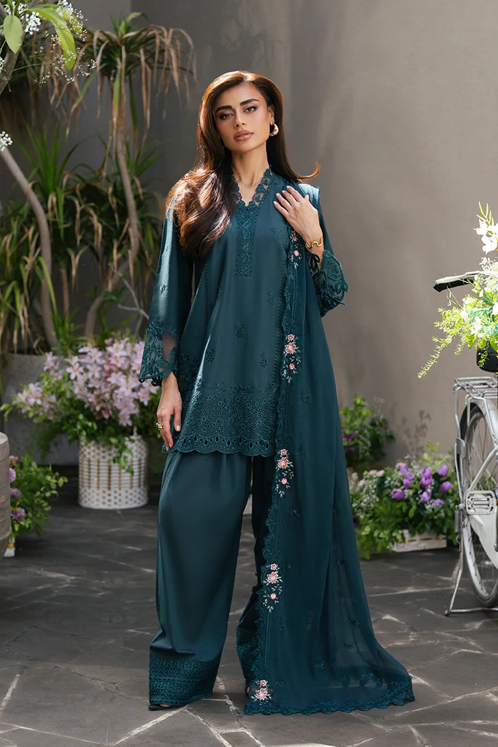 Embroidered Lawn