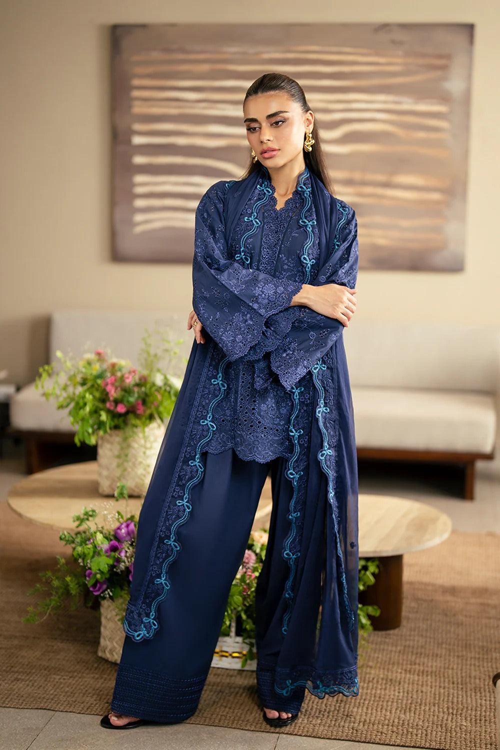 Embroidered Lawn
