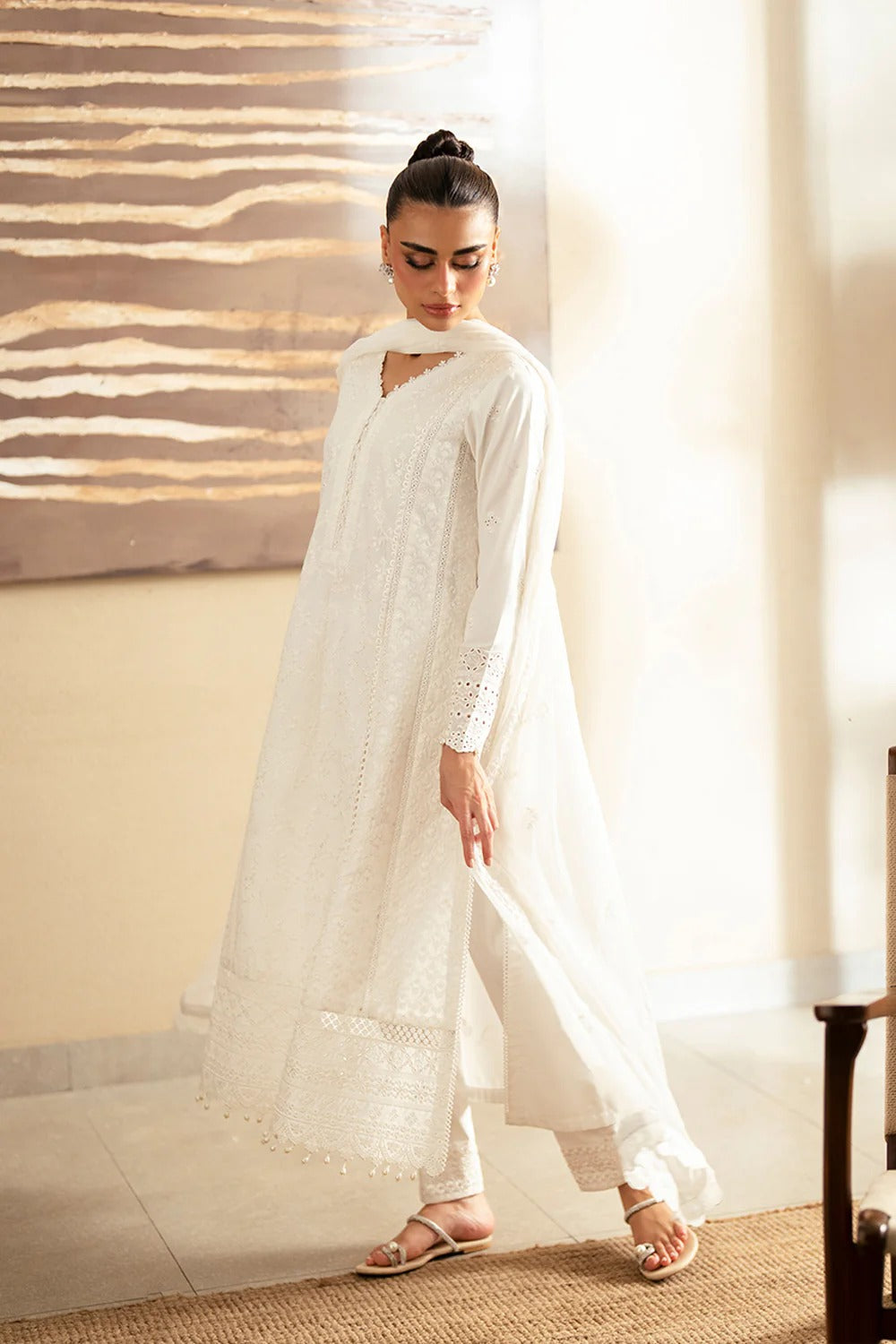 Embroidered Lawn