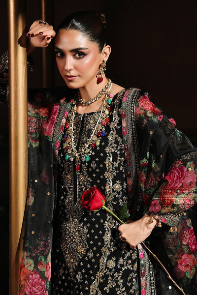 4-PC Charizma Unstitched Luxury Collection