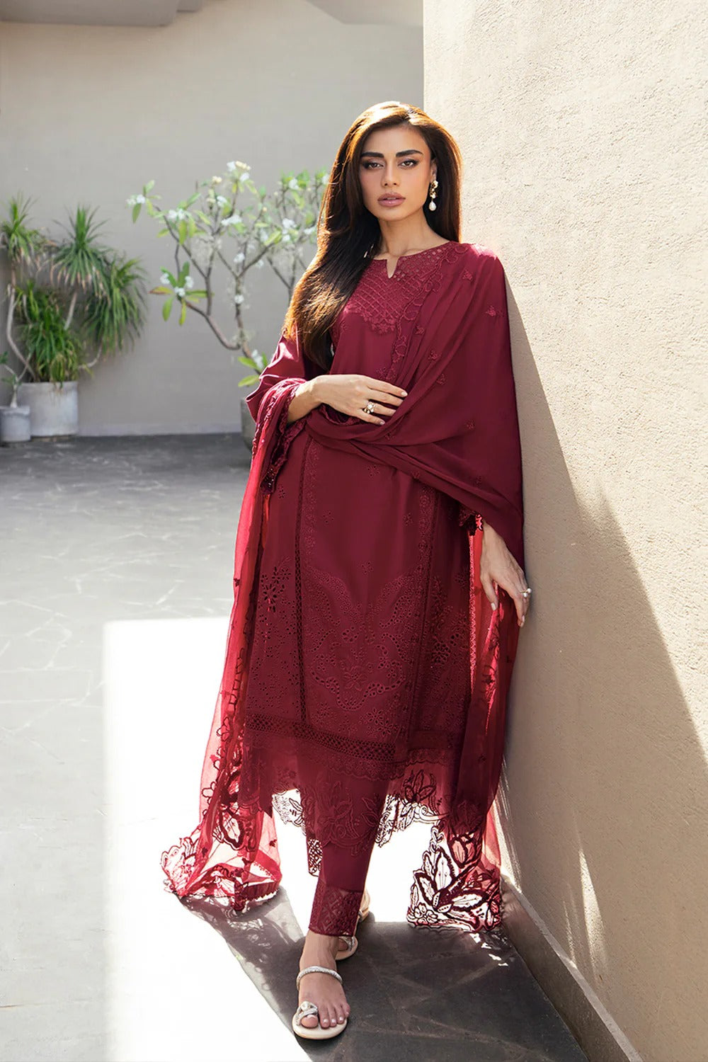 Embroidered Lawn
