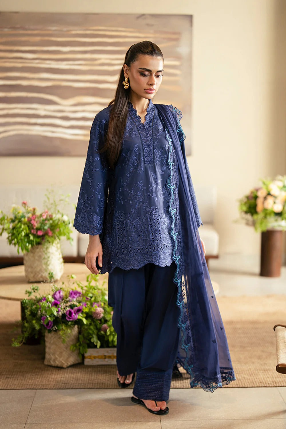Embroidered Lawn