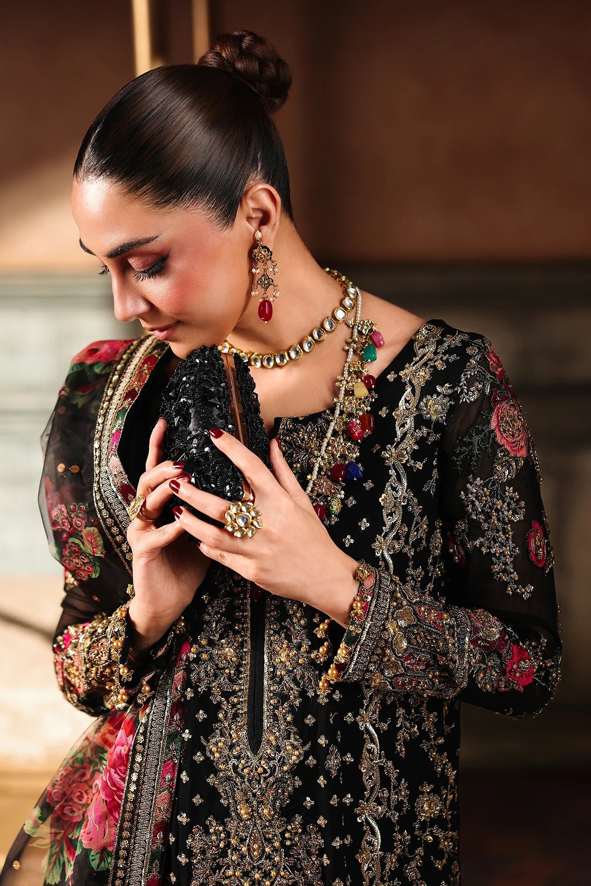 4-PC Charizma Unstitched Luxury Collection