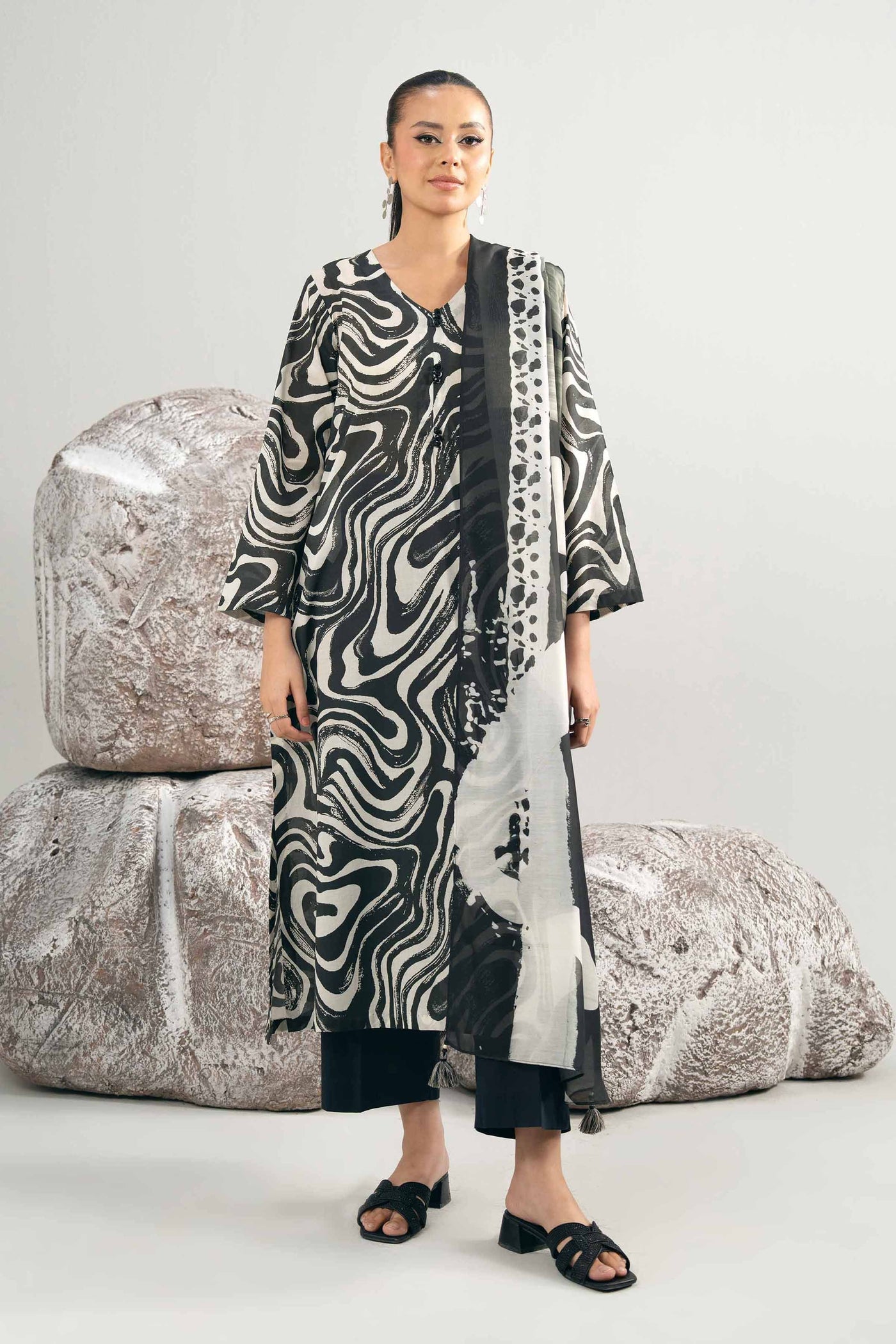 2 Piece - Digital Printed Suit