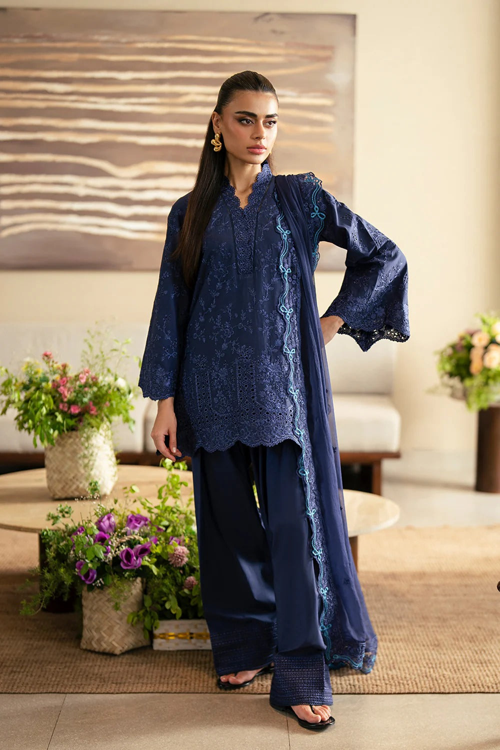 Embroidered Lawn