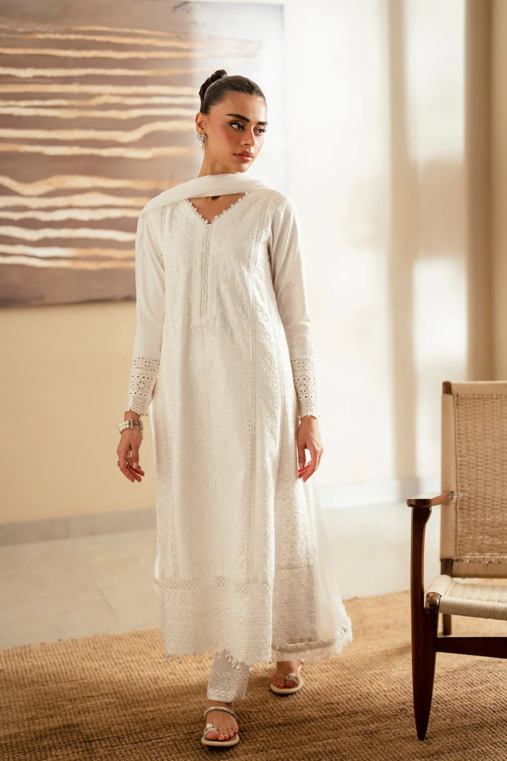 Embroidered Lawn