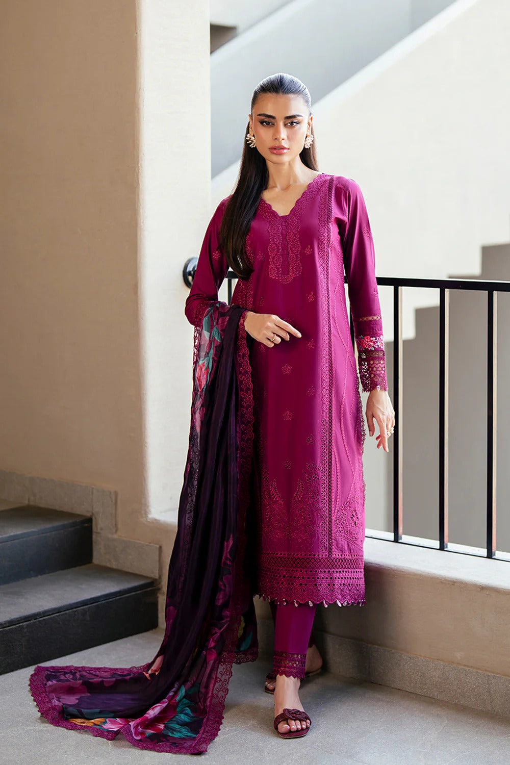Embroidered Lawn