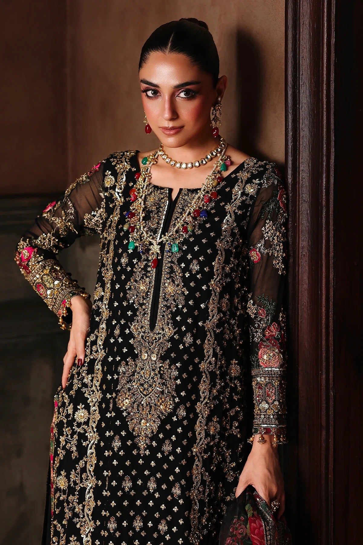 4-PC Charizma Unstitched Luxury Collection