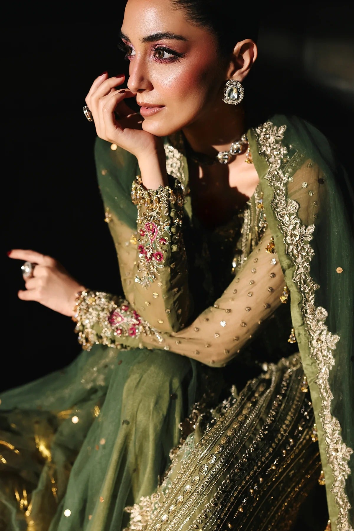 4-PC Charizma Unstitched Luxury Collection