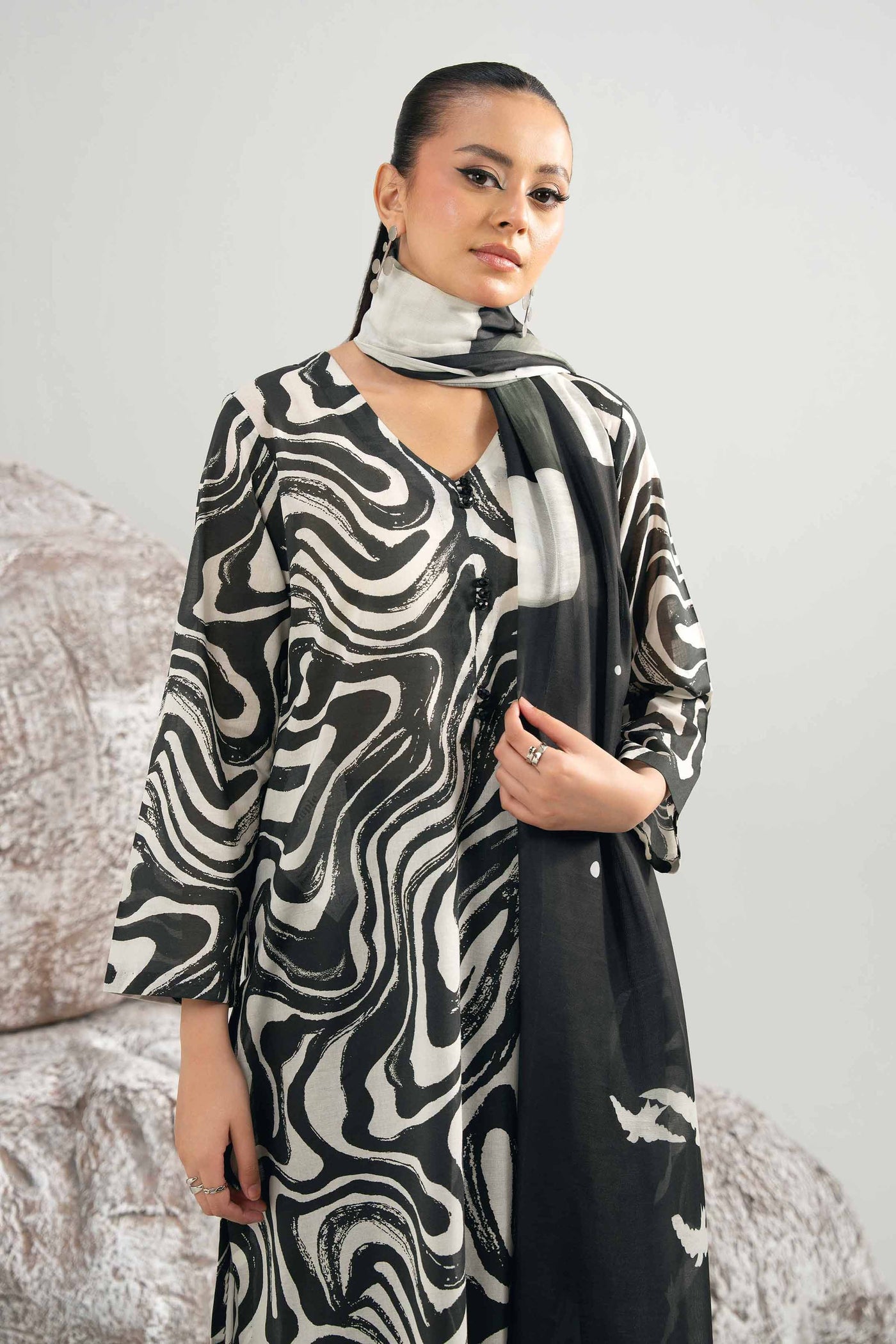 2 Piece - Digital Printed Suit