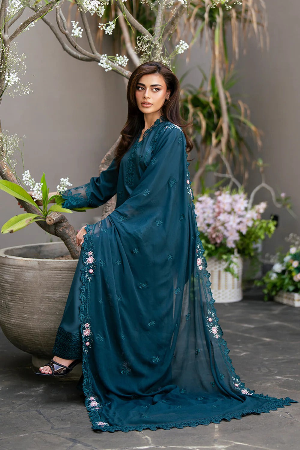 Embroidered Lawn