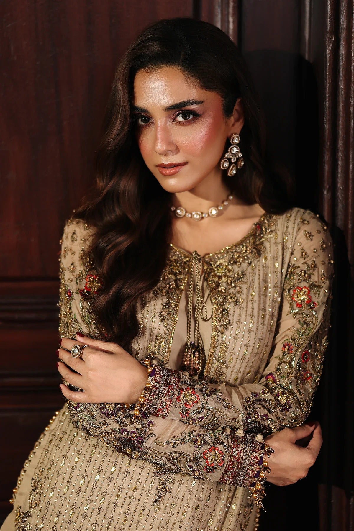 4-PC Charizma Unstitched Luxury Collection
