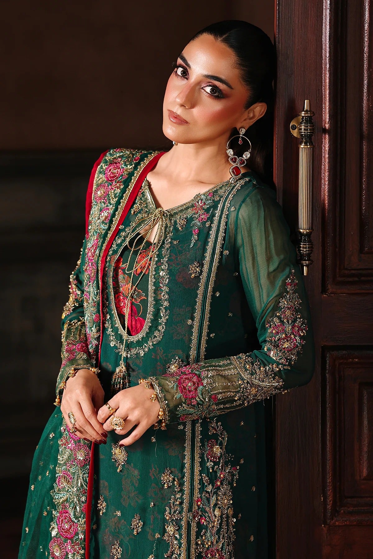4-PC Charizma Unstitched Luxury Collection