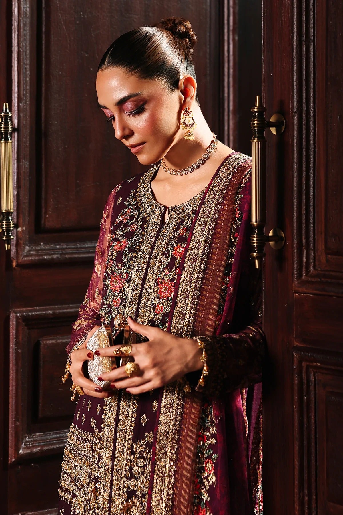 4-PC Charizma Unstitched Luxury Collection