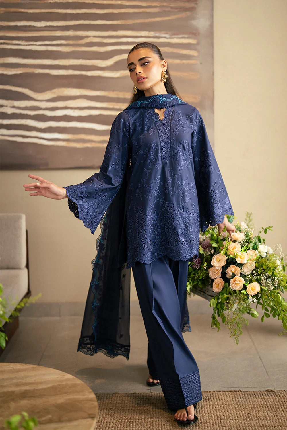 Embroidered Lawn