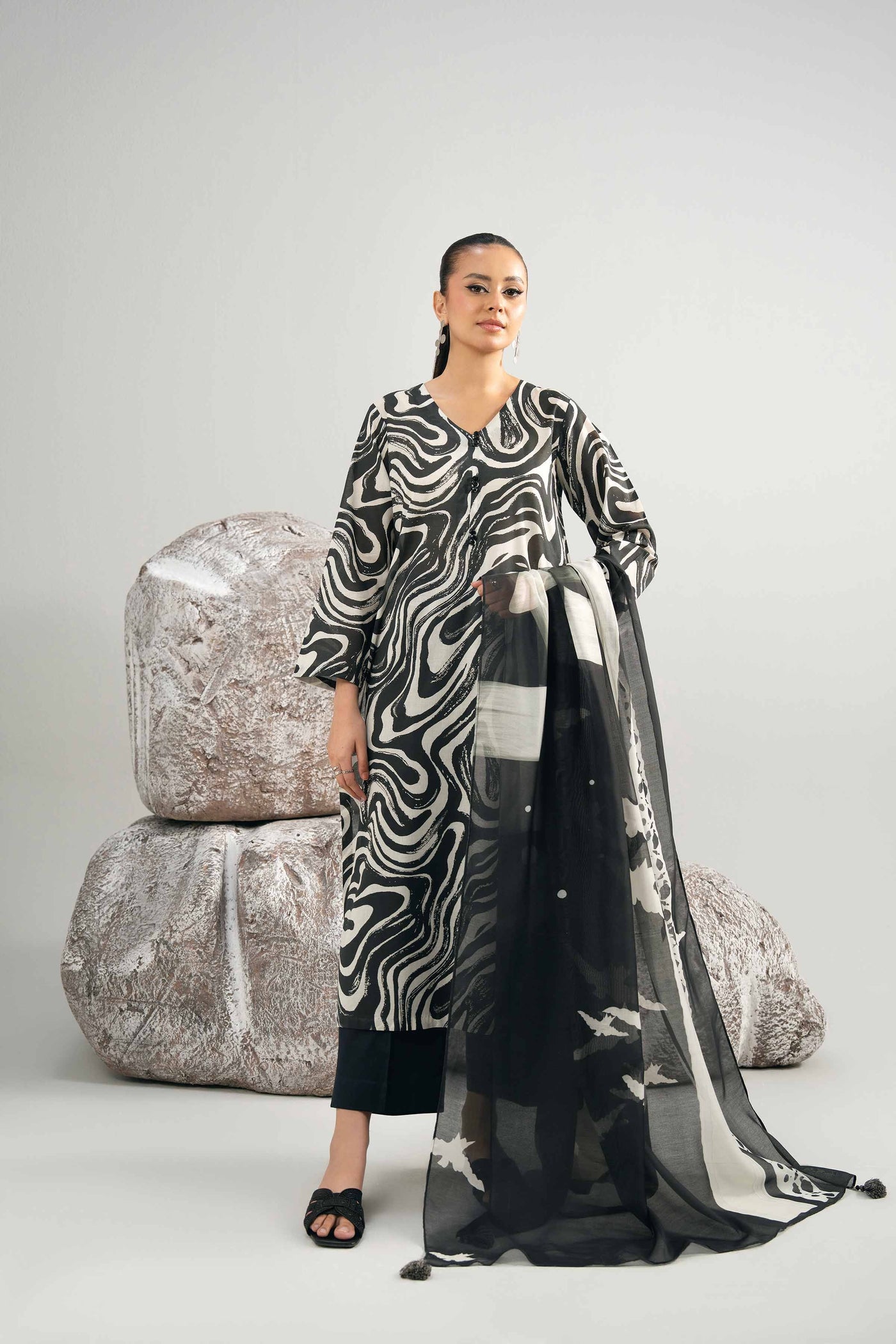 2 Piece - Digital Printed Suit