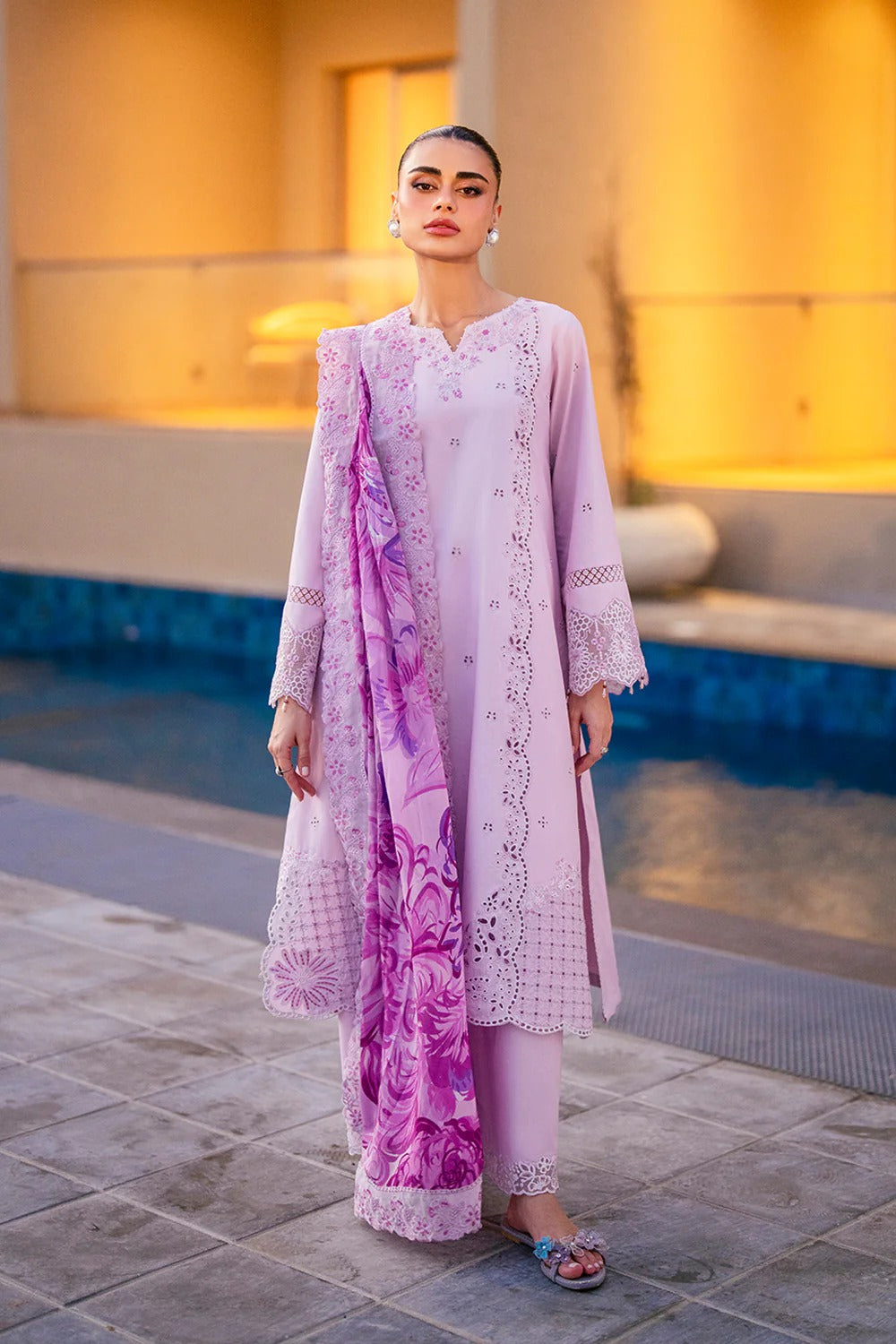 Embroidered Lawn