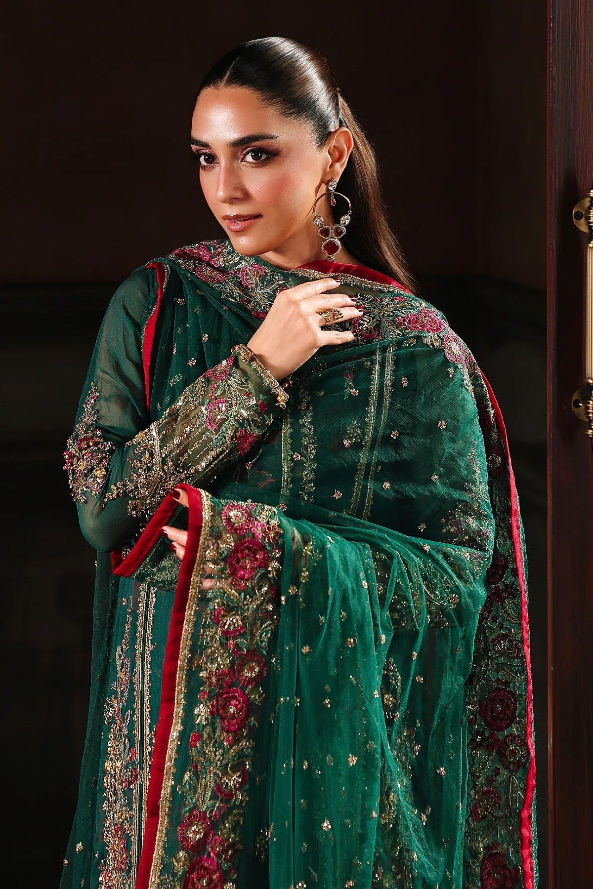 4-PC Charizma Unstitched Luxury Collection